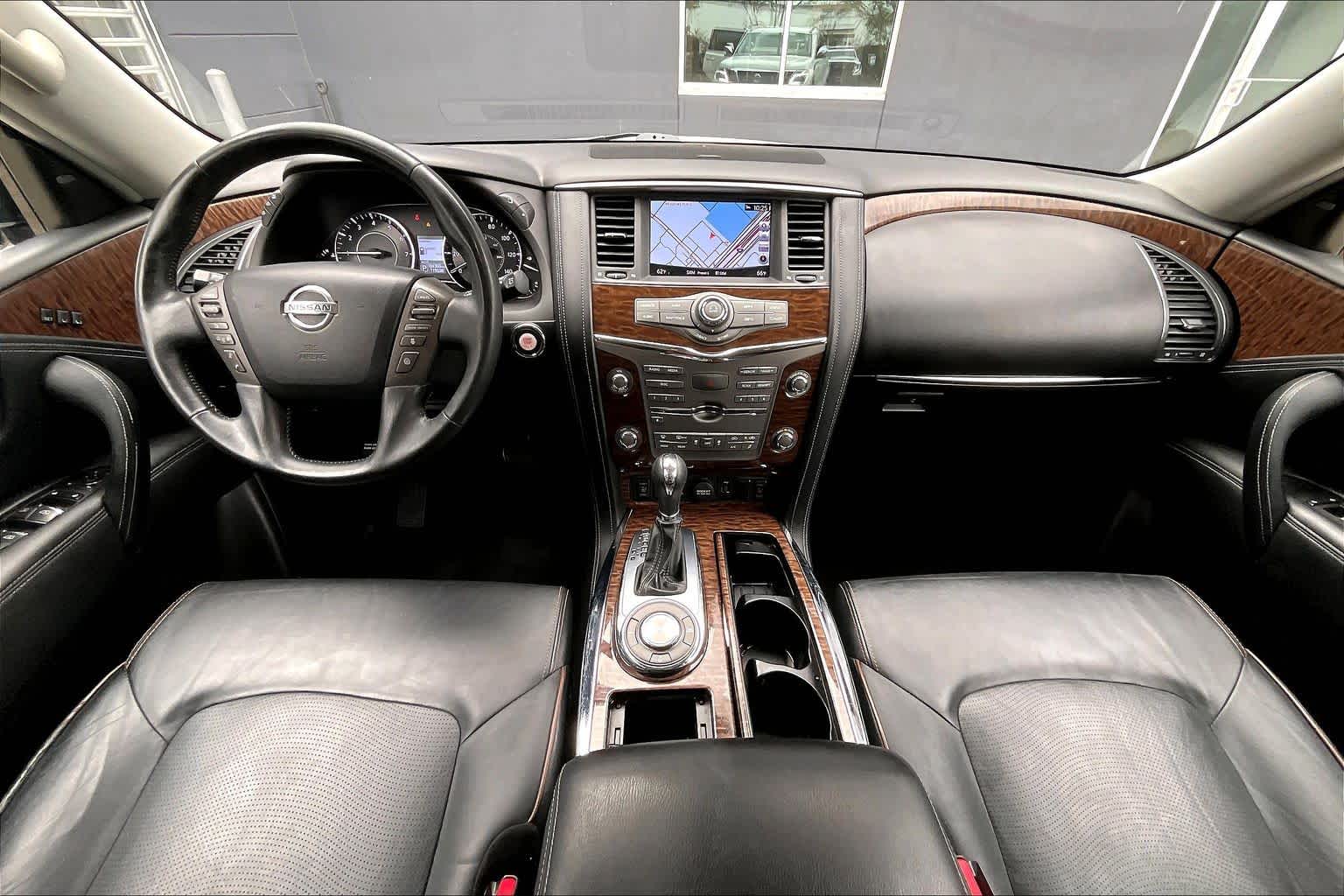 2019 Nissan Armada SL Pearl White Tricoat at Honda of Clear Lake