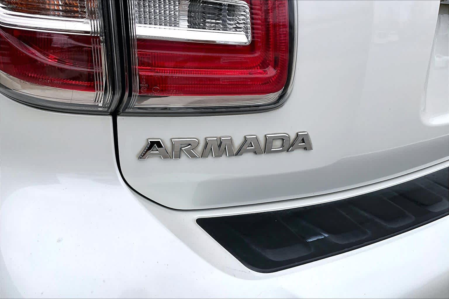 2019 Nissan Armada SL Pearl White Tricoat at Honda of Clear Lake
