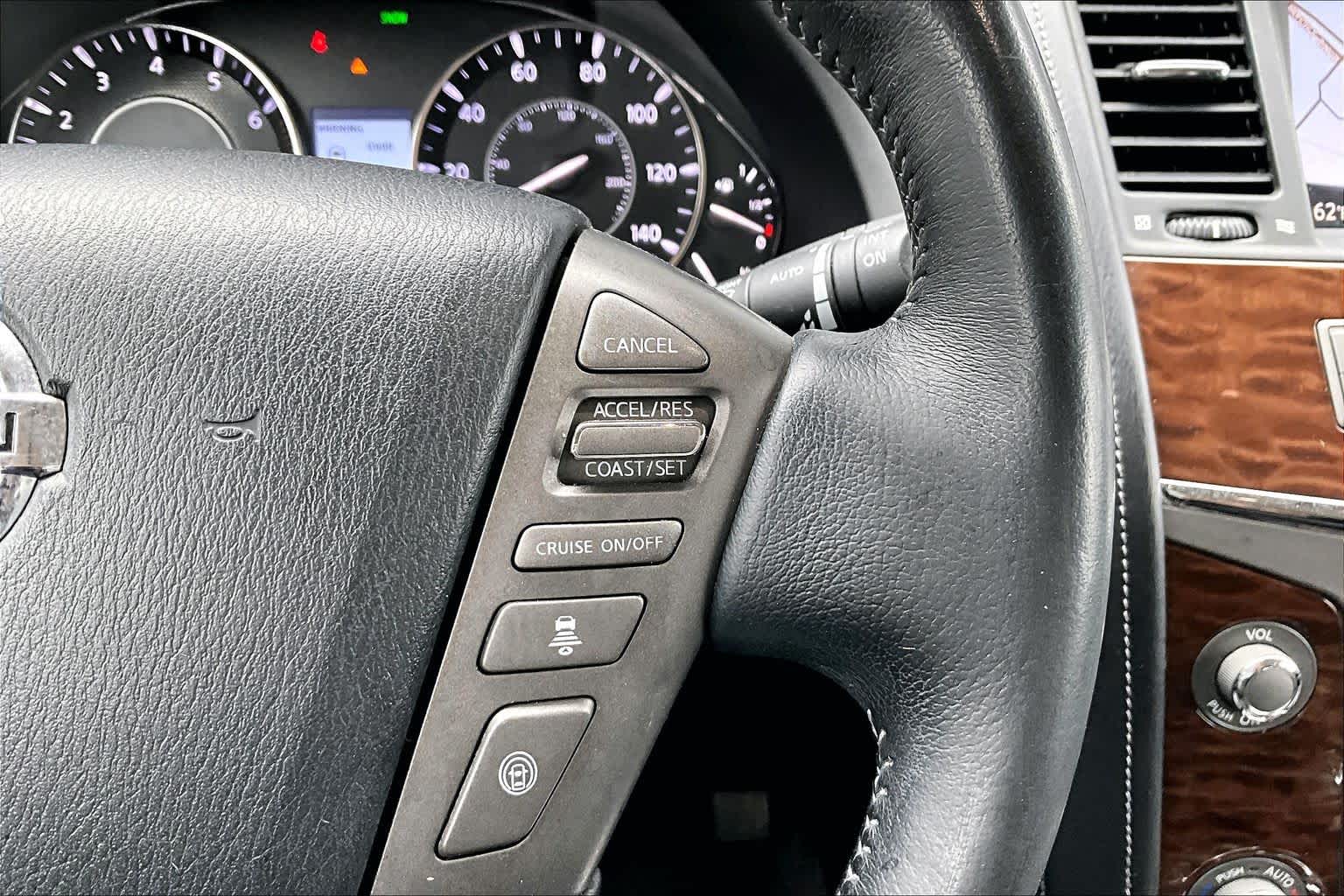 2019 Nissan Armada SL Pearl White Tricoat at Honda of Clear Lake