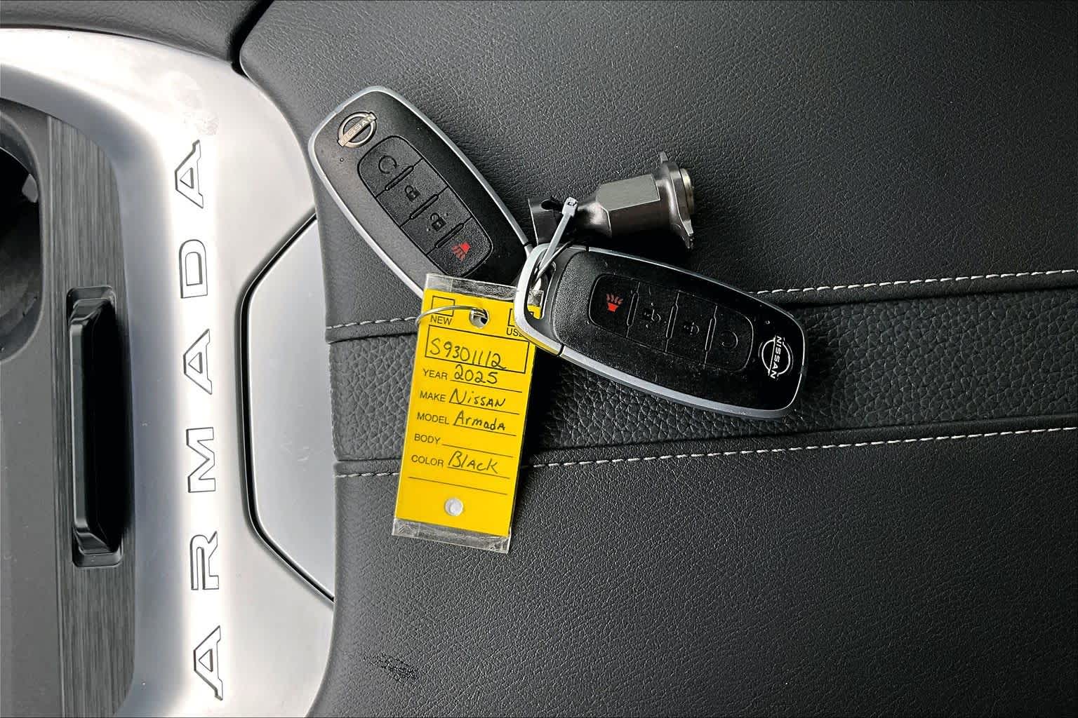 2025 Nissan Armada SV Super Black at Sterling McCall Nissan