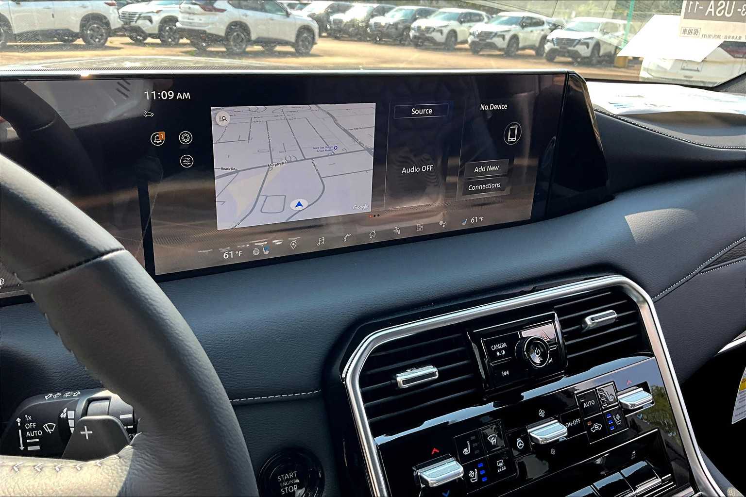 2026 Nissan Armada SV Aspen White Tricoat at Sterling McCall Nissan