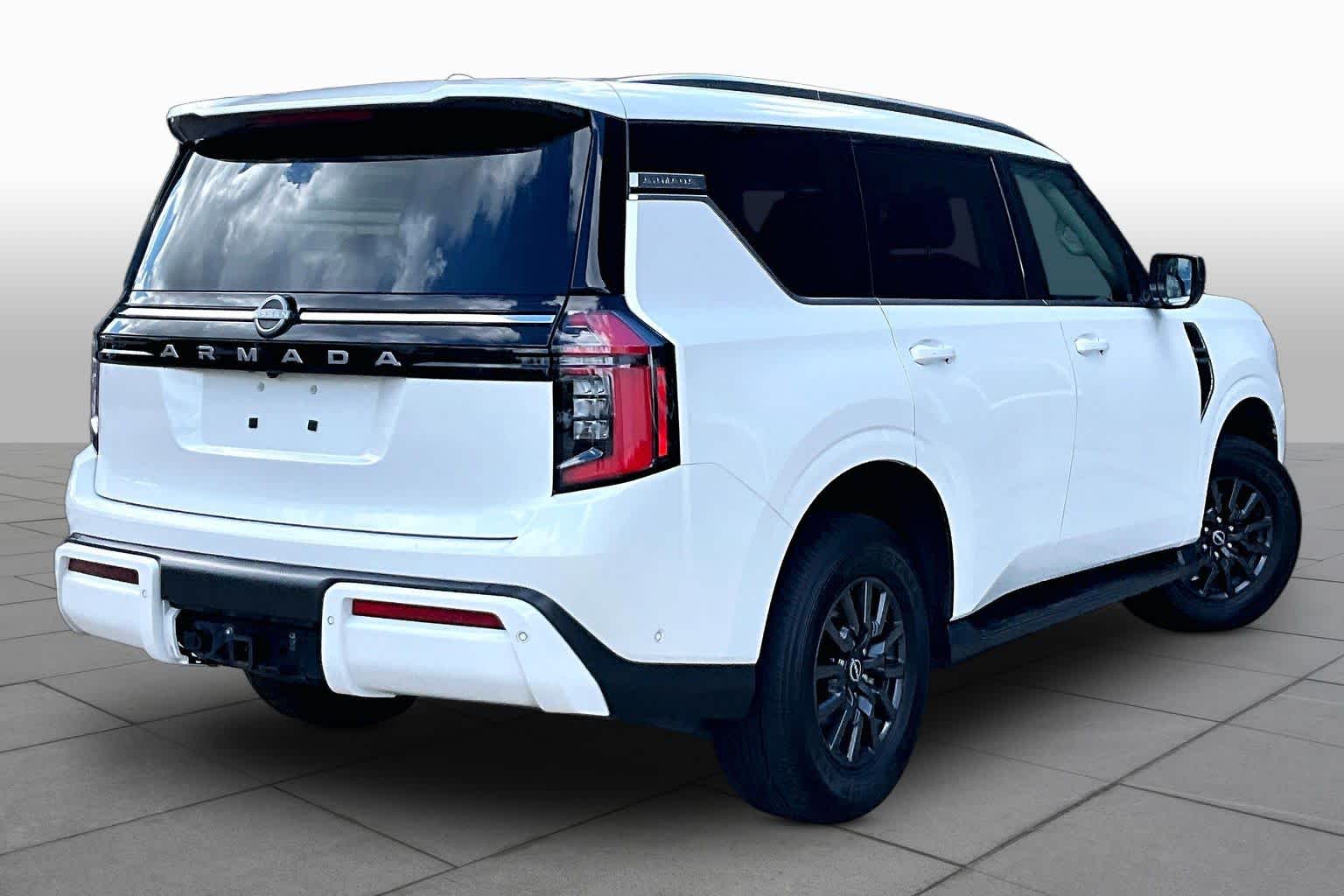 2026 Nissan Armada SV Aspen White Tricoat at Sterling McCall Nissan