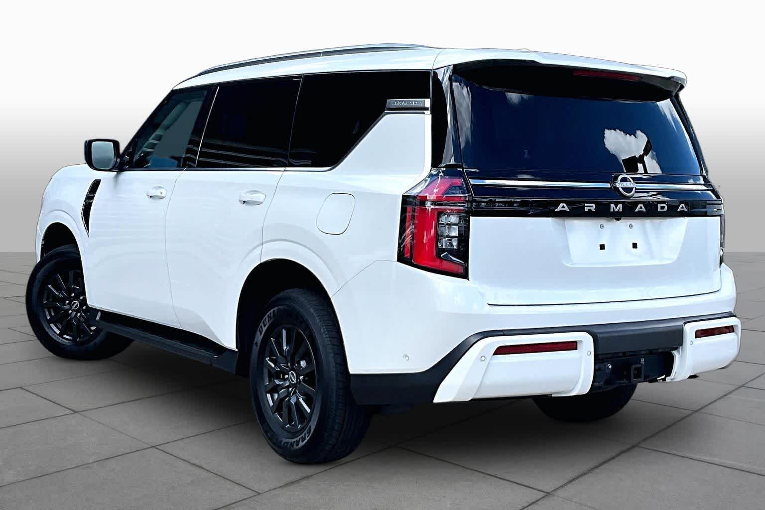 2026 Nissan Armada SV Aspen White Tricoat at Sterling McCall Nissan