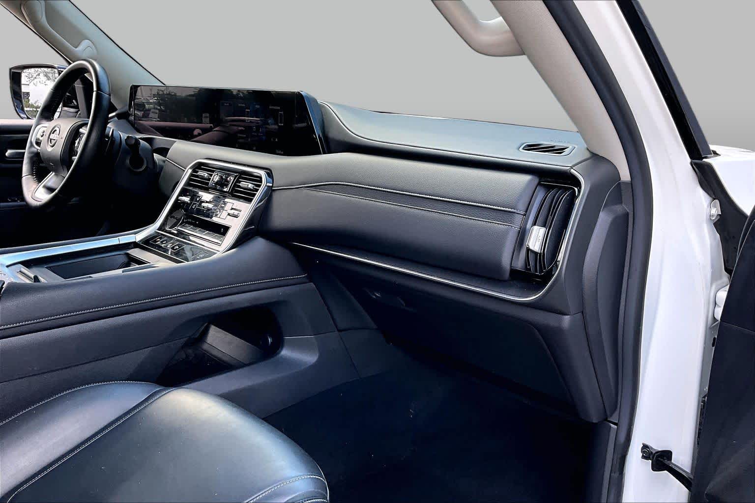 2026 Nissan Armada SV Aspen White Tricoat at Sterling McCall Nissan