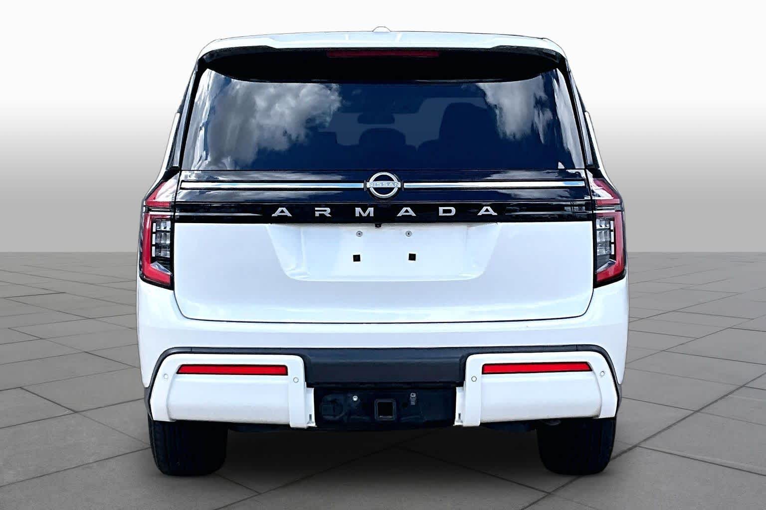 2026 Nissan Armada SV Aspen White Tricoat at Sterling McCall Nissan