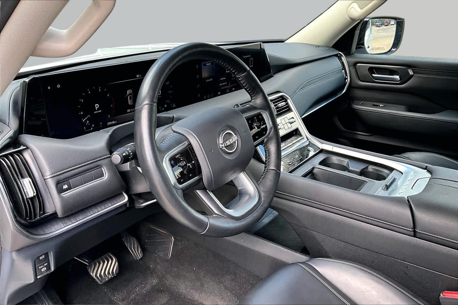 2026 Nissan Armada SV Aspen White Tricoat at Sterling McCall Nissan