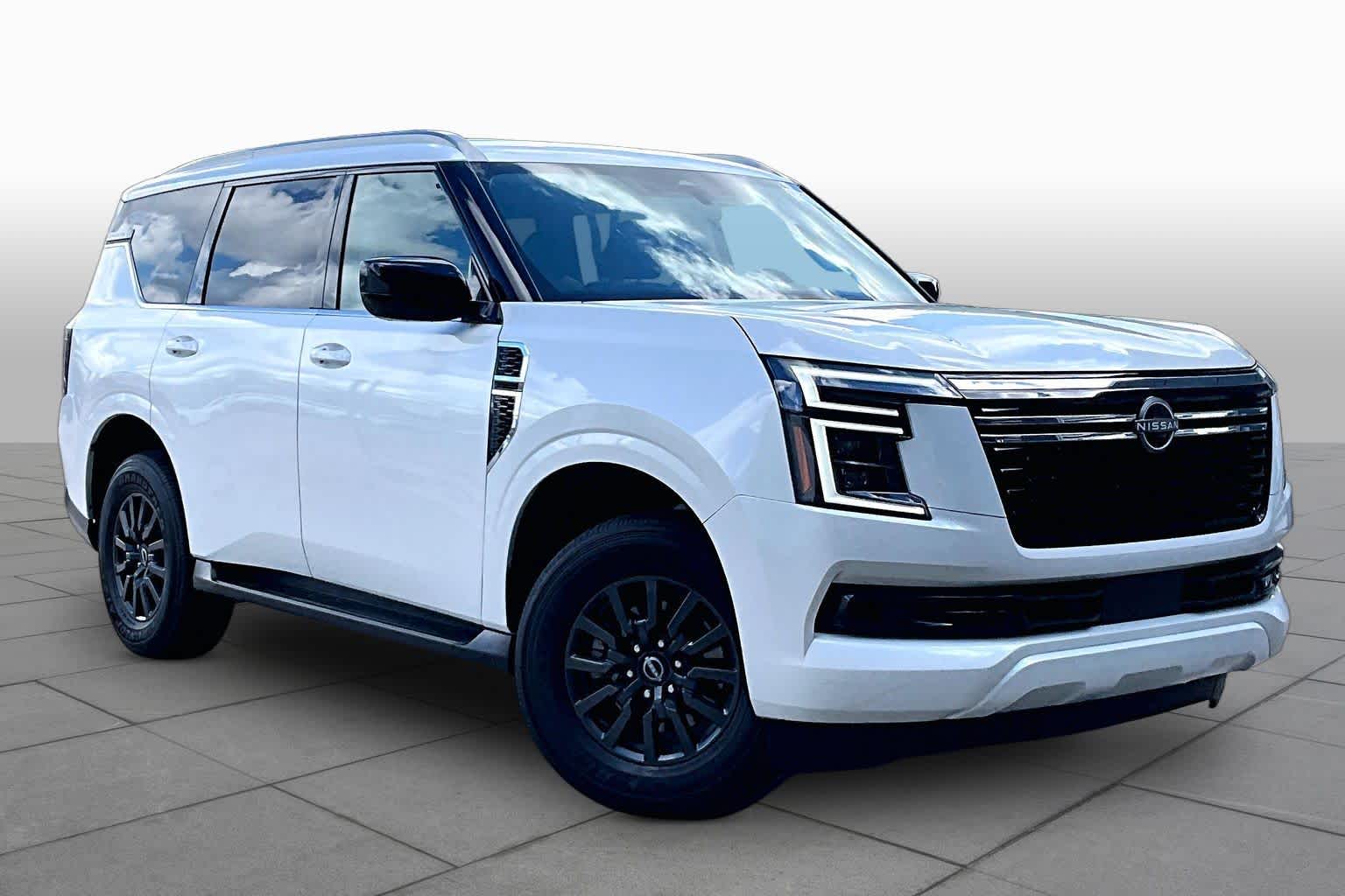 2026 Nissan Armada SV Aspen White Tricoat at Sterling McCall Nissan