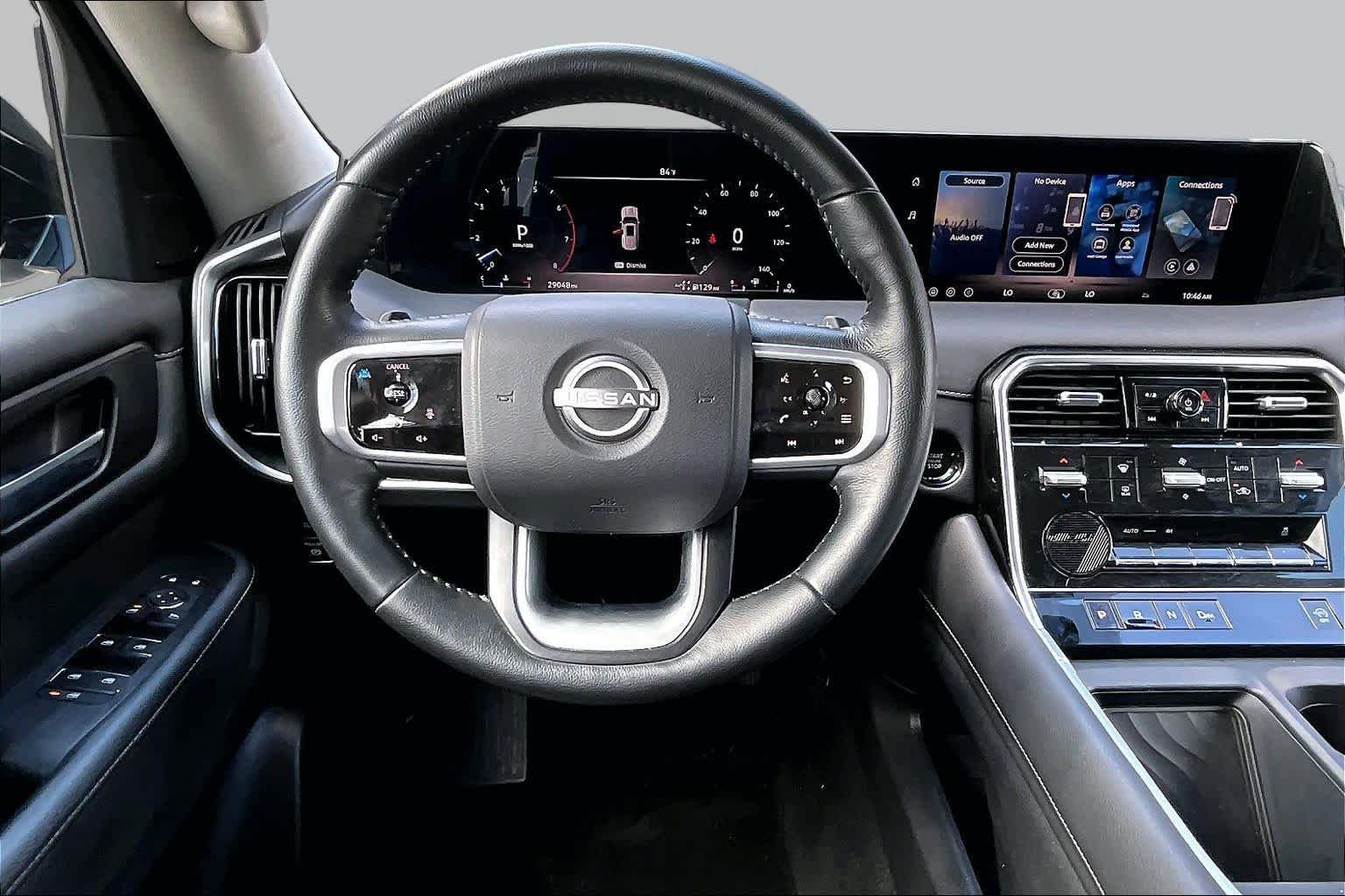 2026 Nissan Armada SV Aspen White Tricoat at Sterling McCall Nissan