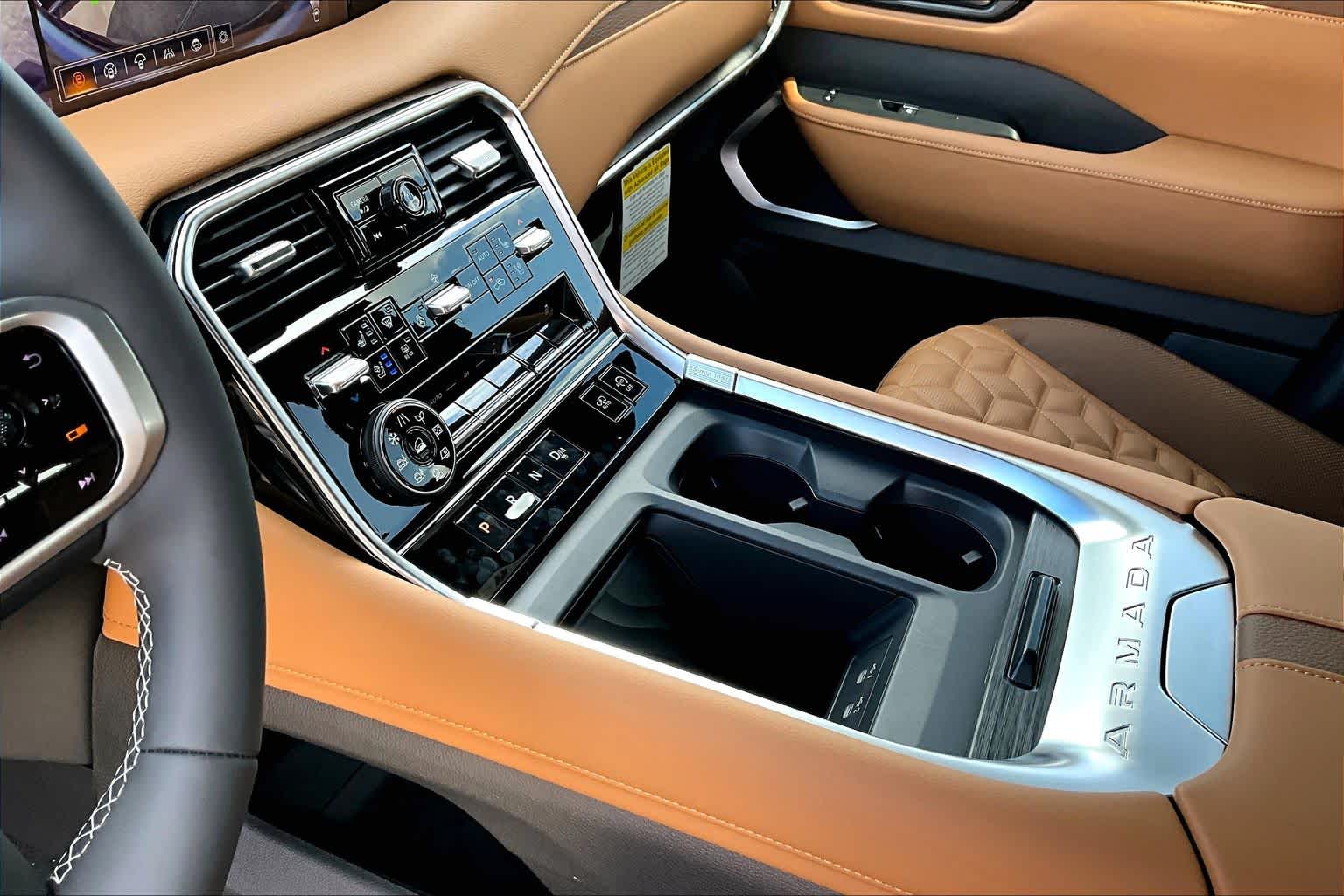 2026 Nissan Armada Platinum Reserve Gun Metallic/Super Black at Sterling McCall Nissan