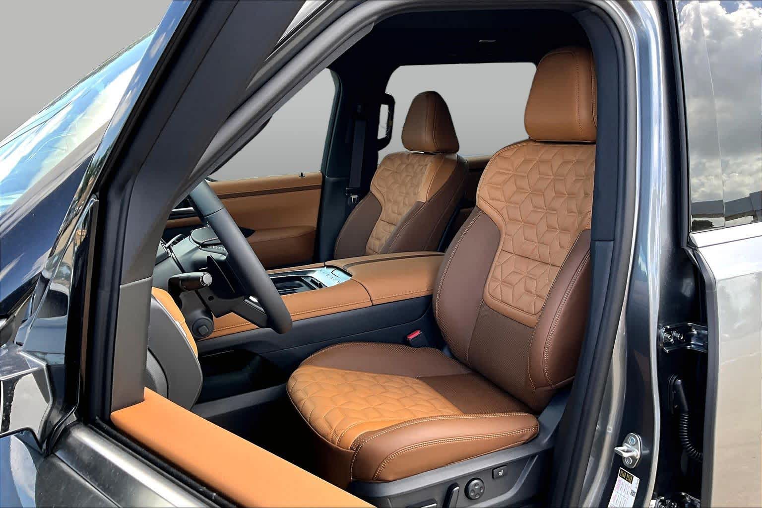 2026 Nissan Armada Platinum Reserve Gun Metallic/Super Black at Sterling McCall Nissan