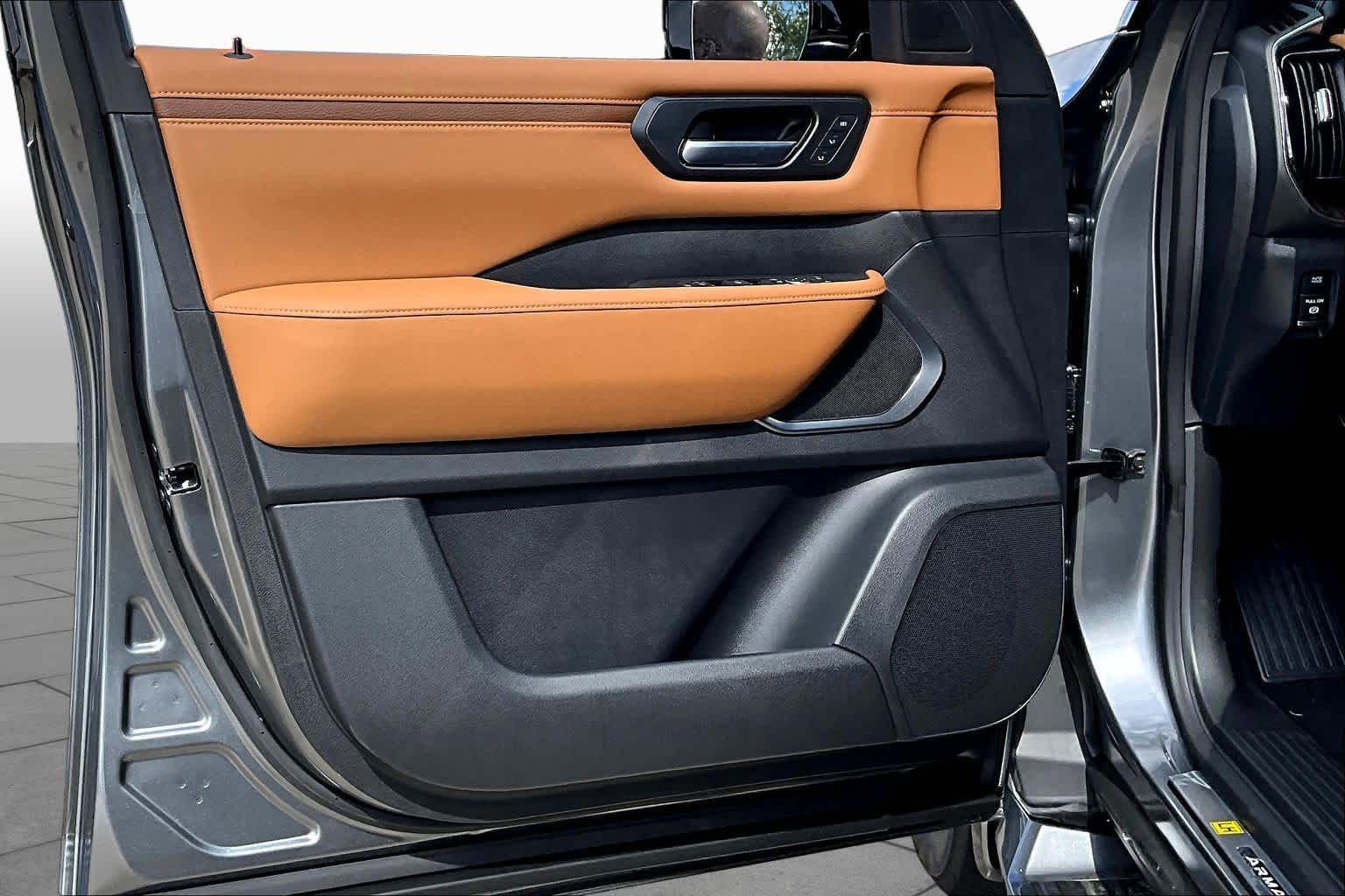 2026 Nissan Armada Platinum Reserve Gun Metallic/Super Black at Sterling McCall Nissan