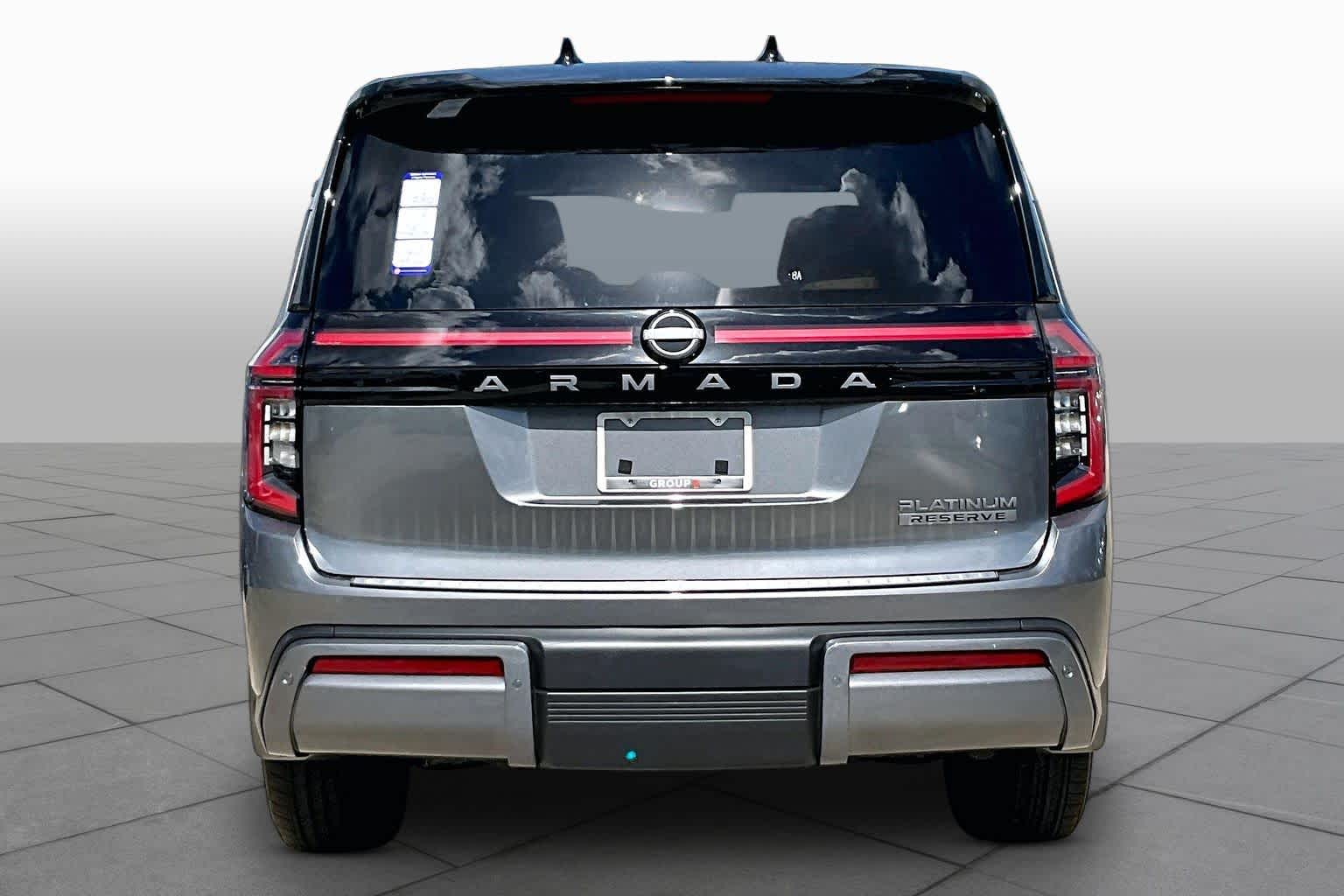 2026 Nissan Armada Platinum Reserve Gun Metallic/Super Black at Sterling McCall Nissan