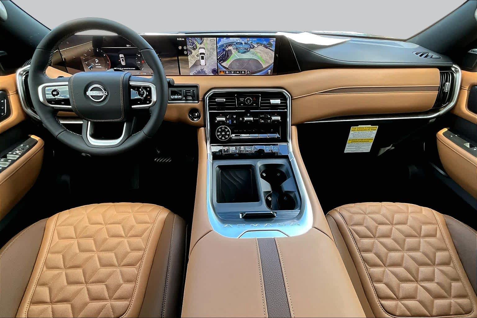 2026 Nissan Armada Platinum Reserve Gun Metallic/Super Black at Sterling McCall Nissan