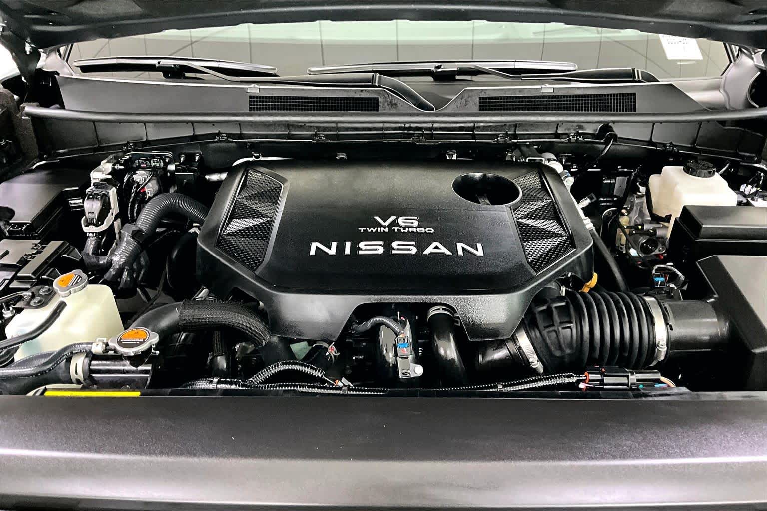 2026 Nissan Armada Platinum Reserve Gun Metallic/Super Black at Sterling McCall Nissan