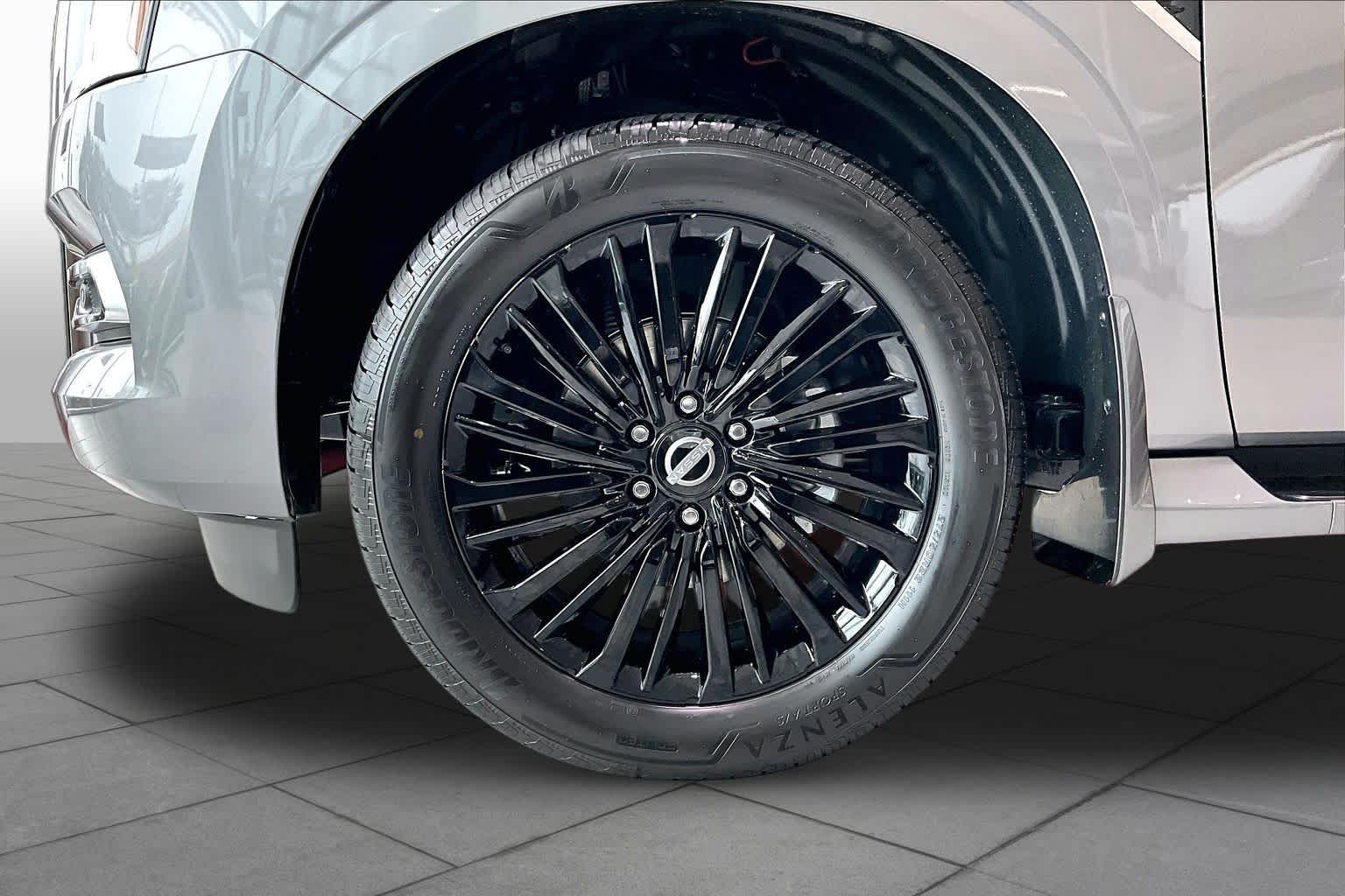 2026 Nissan Armada Platinum Reserve Gun Metallic/Super Black at Sterling McCall Nissan