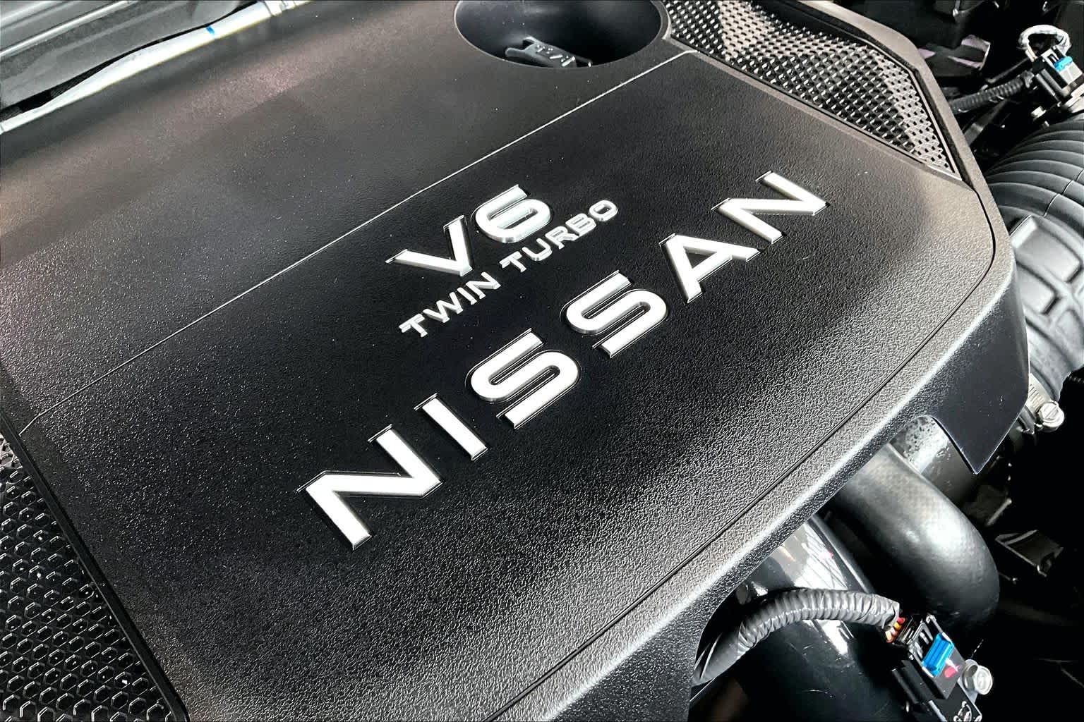 2026 Nissan Armada Platinum Reserve Gun Metallic/Super Black at Sterling McCall Nissan