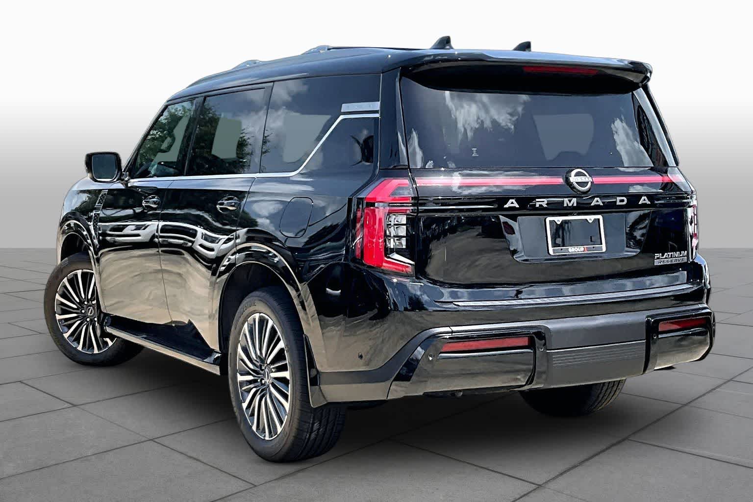 2026 Nissan Armada Platinum Reserve Super Black at Sterling McCall Nissan