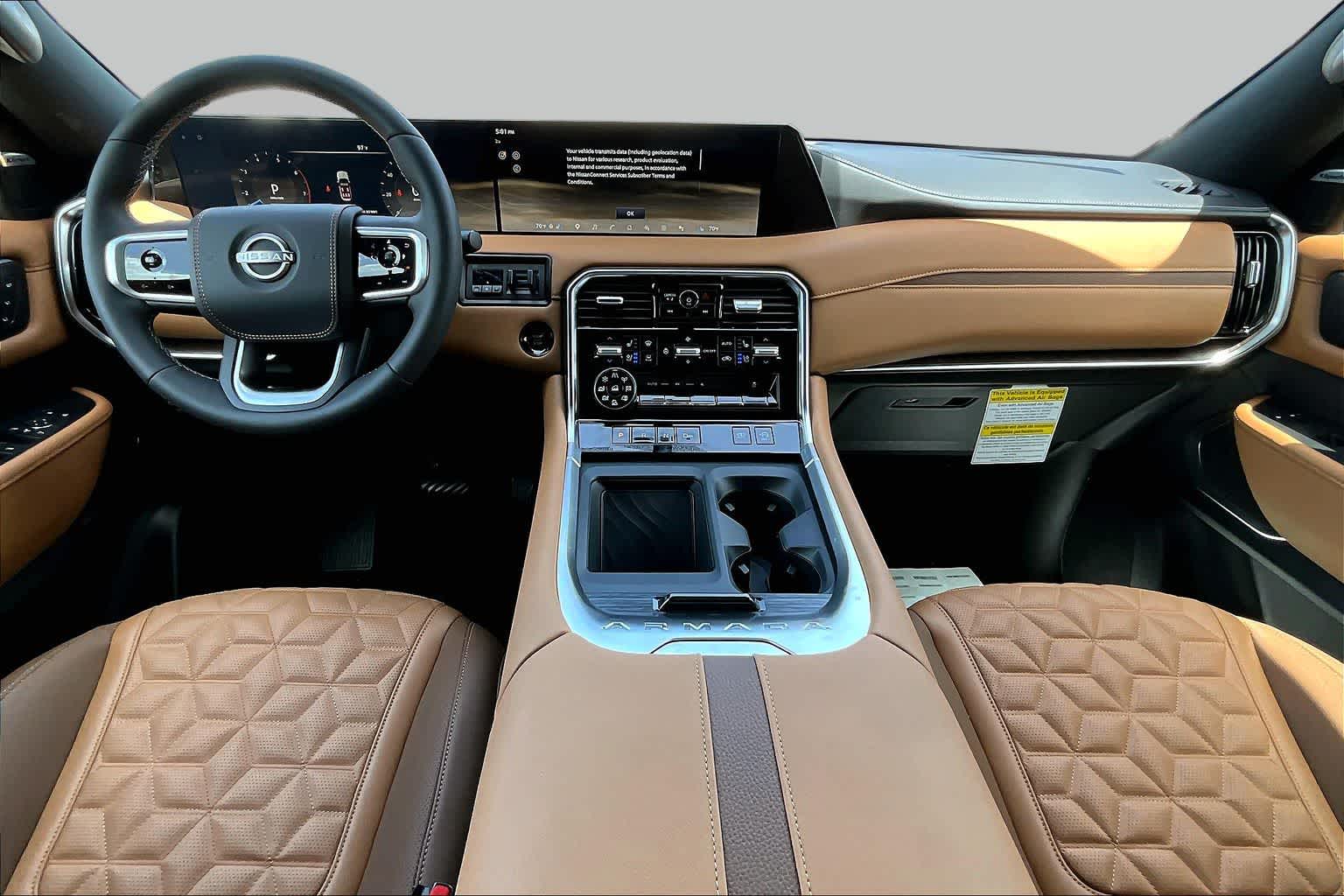 2026 Nissan Armada Platinum Reserve Super Black at Sterling McCall Nissan