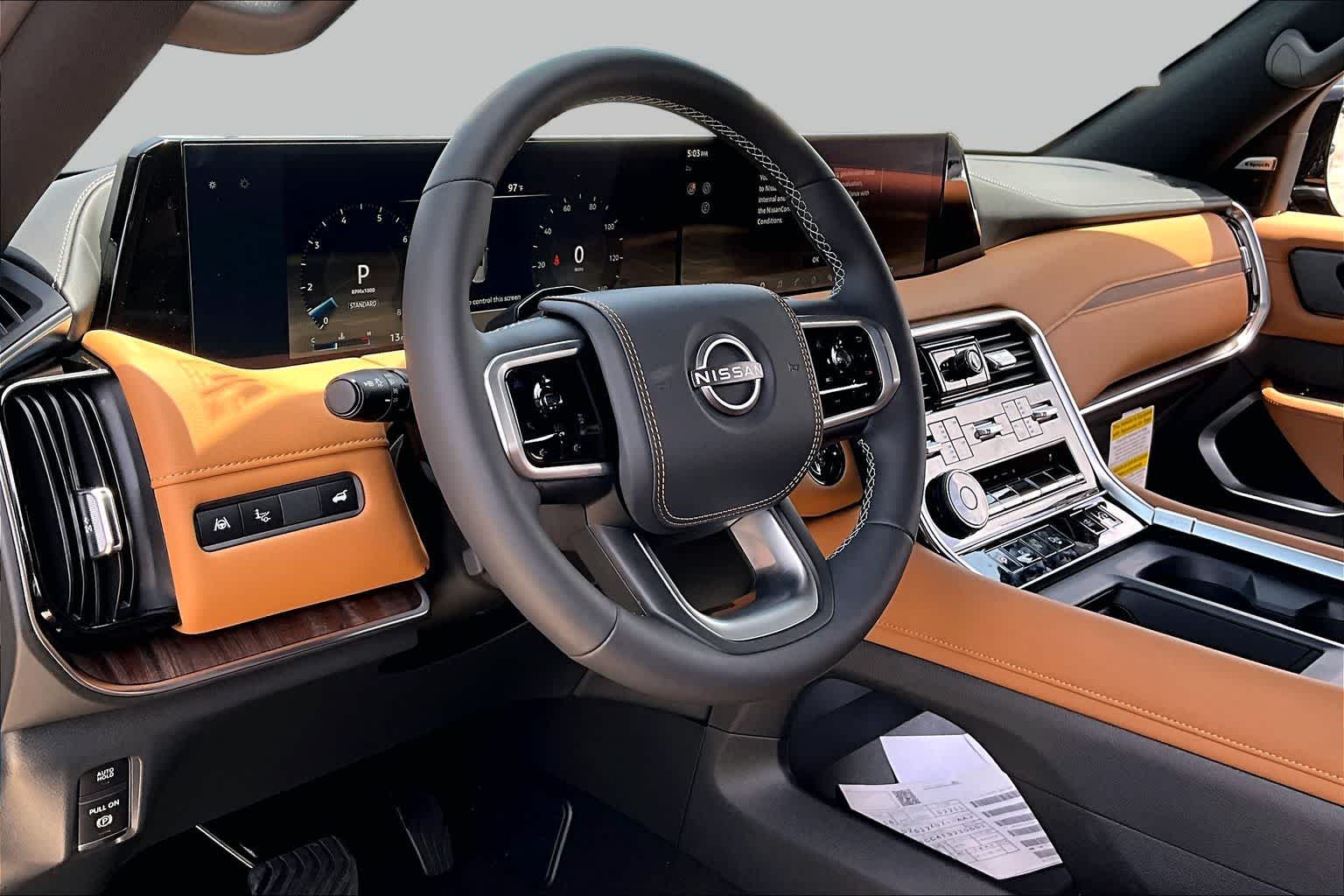 2026 Nissan Armada Platinum Reserve Super Black at Sterling McCall Nissan