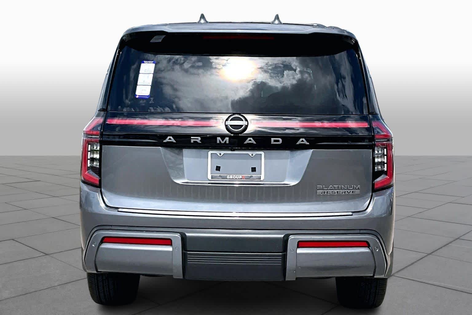 2026 Nissan Armada Platinum Reserve Gun Metallic at Sterling McCall Nissan
