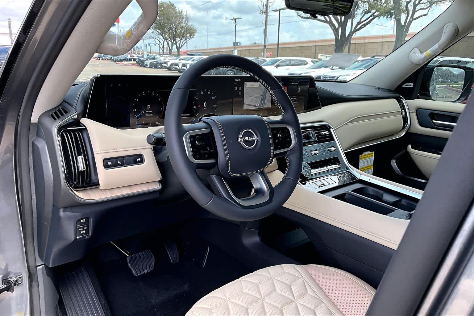 2026 Nissan Armada Platinum Reserve Gun Metallic at Sterling McCall Nissan