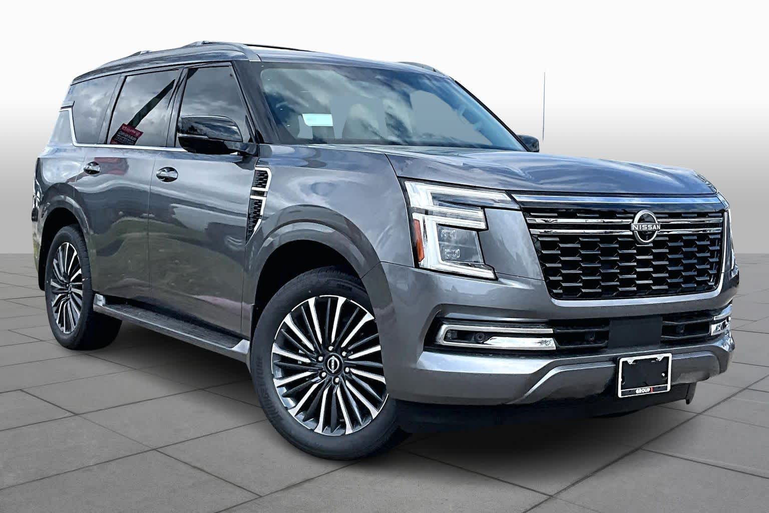 2026 Nissan Armada Platinum Reserve Gun Metallic at Sterling McCall Nissan
