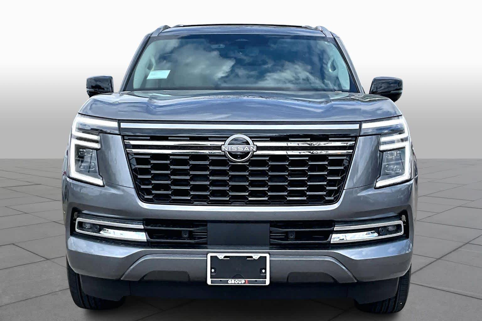 2026 Nissan Armada Platinum Reserve Gun Metallic at Sterling McCall Nissan
