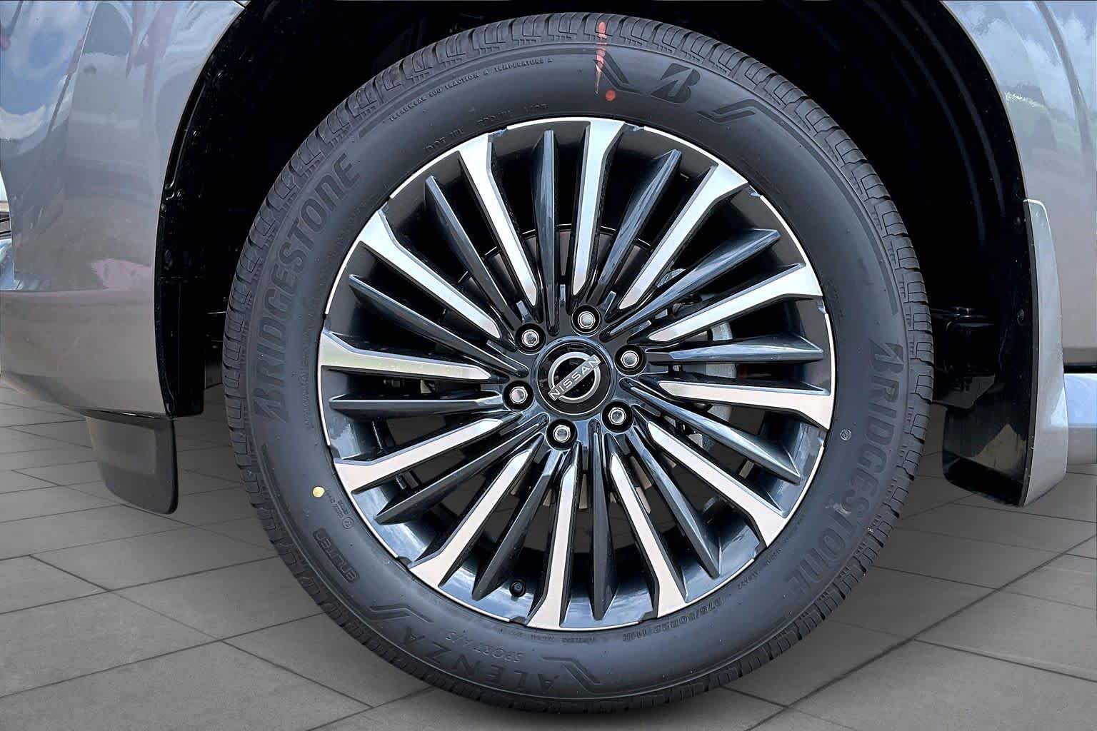 2026 Nissan Armada Platinum Reserve Gun Metallic at Sterling McCall Nissan