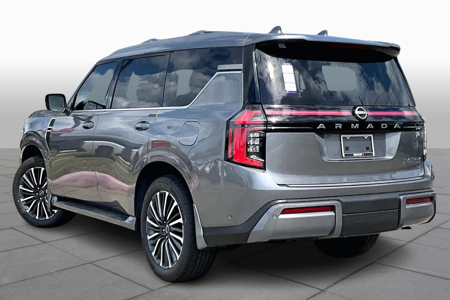 2026 Nissan Armada Platinum Reserve Gun Metallic at Sterling McCall Nissan