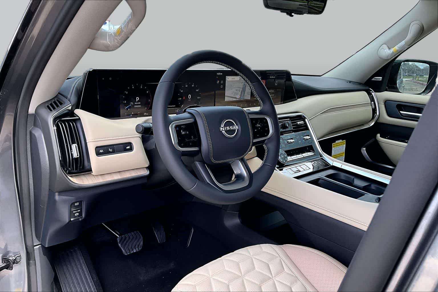 2026 Nissan Armada Platinum Reserve Gun Metallic at Sterling McCall Nissan
