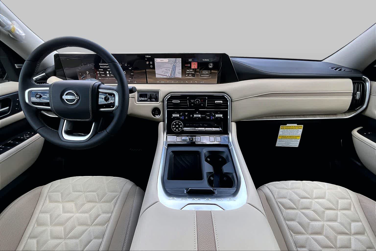 2026 Nissan Armada Platinum Reserve Gun Metallic at Sterling McCall Nissan