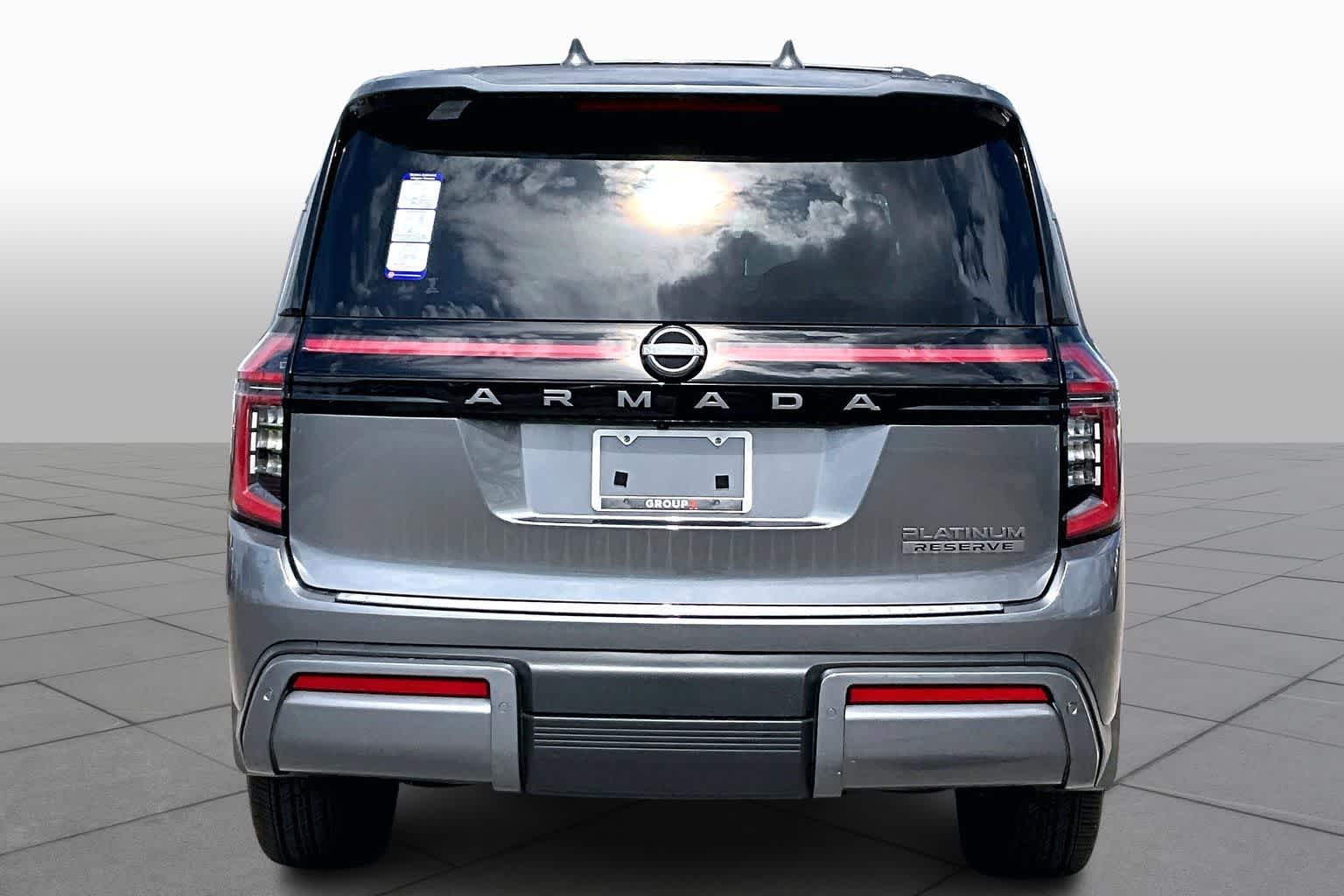 2026 Nissan Armada Platinum Reserve Gun Metallic at Sterling McCall Nissan