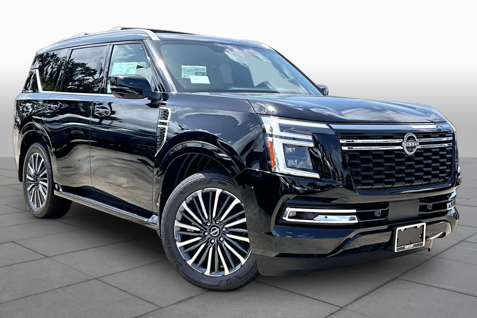2026 Nissan Armada Platinum Reserve Super Black at Sterling McCall Nissan