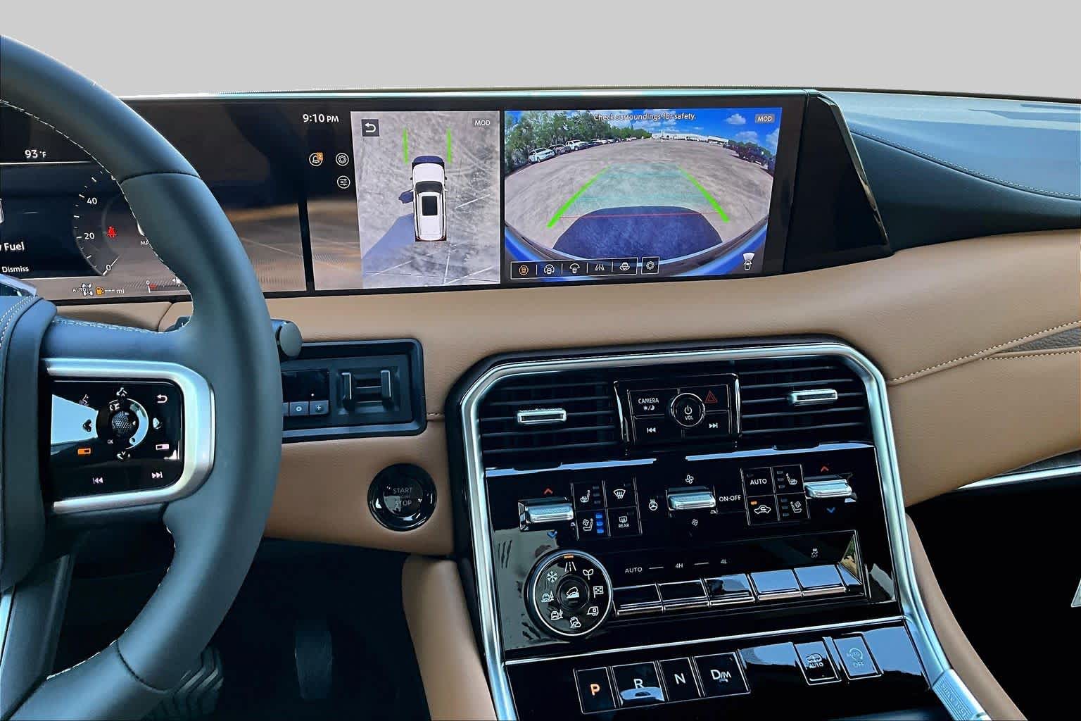 2026 Nissan Armada Platinum Reserve Everest White Pearl Tricoat/Super Black at Sterling McCall Nissan