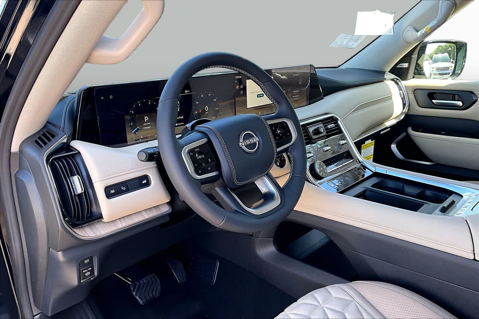 2026 Nissan Armada Platinum Reserve Super Black at Sterling McCall Nissan