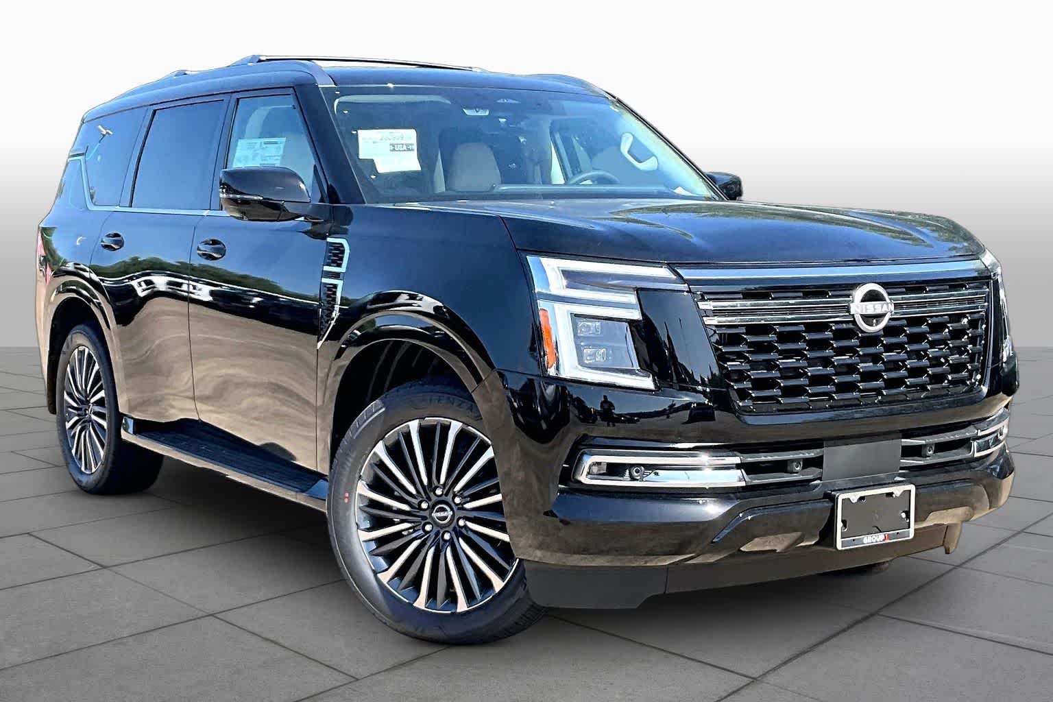 2026 Nissan Armada Platinum Reserve Super Black at Sterling McCall Nissan