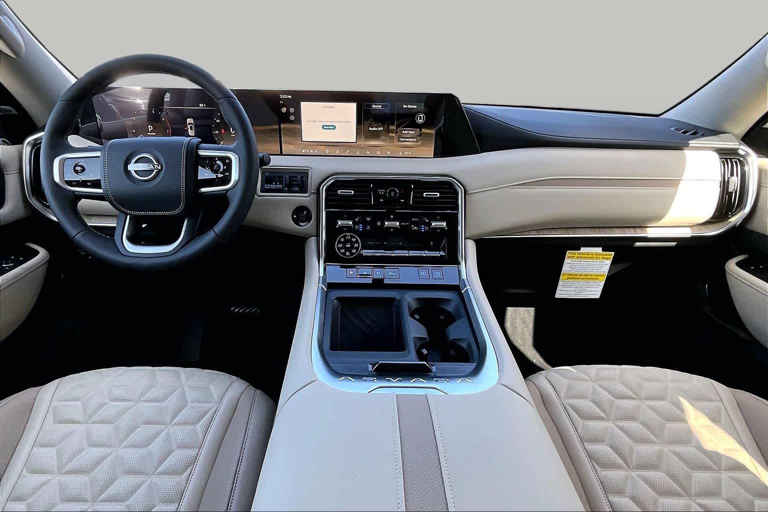 2026 Nissan Armada Platinum Reserve Super Black at Sterling McCall Nissan