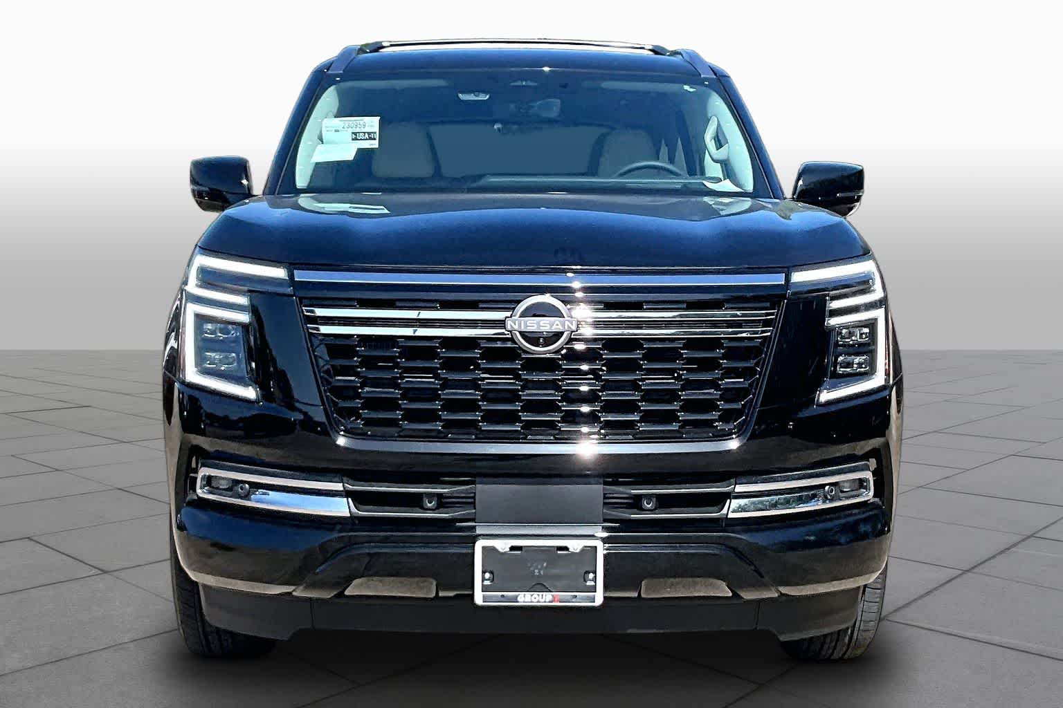 2026 Nissan Armada Platinum Reserve Super Black at Sterling McCall Nissan