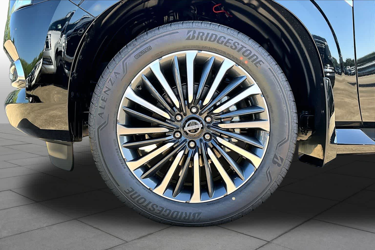 2026 Nissan Armada Platinum Reserve Super Black at Sterling McCall Nissan