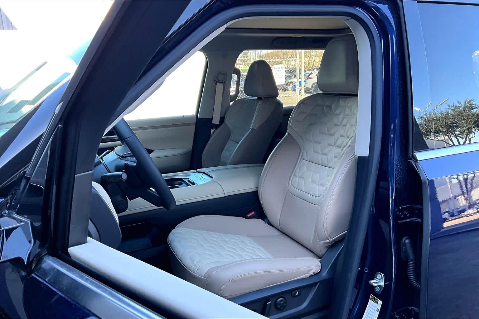 2025 Nissan Armada Platinum Reserve Deep Ocean Blue Pearl at Sterling McCall Nissan