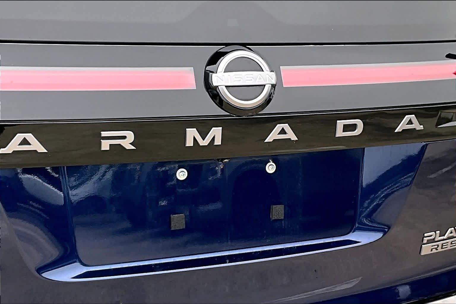 2025 Nissan Armada Platinum Reserve Deep Ocean Blue Pearl at Sterling McCall Nissan