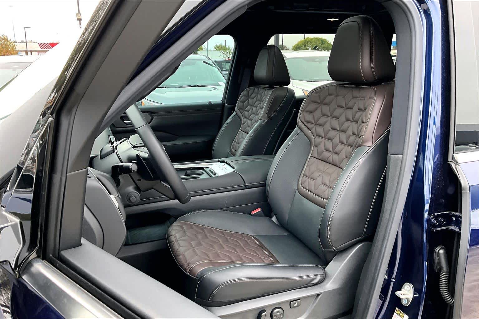 2025 Nissan Armada Platinum Reserve Deep Ocean Blue Pearl at Sterling McCall Nissan