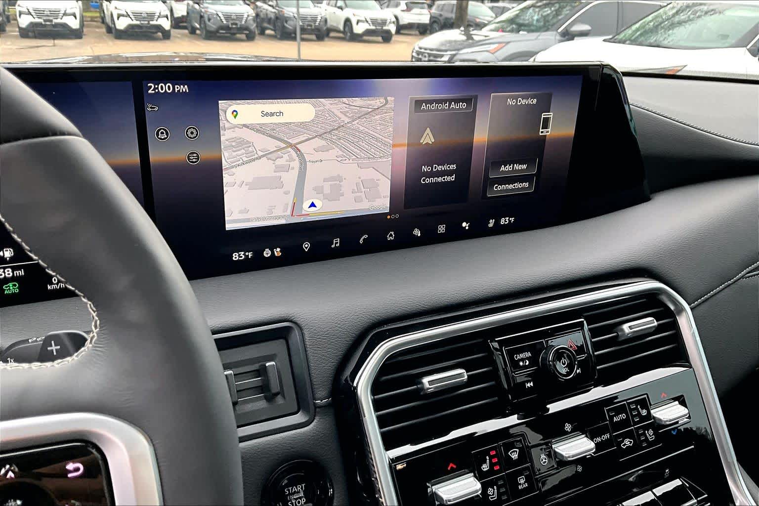 2025 Nissan Armada Platinum Reserve Deep Ocean Blue Pearl at Sterling McCall Nissan