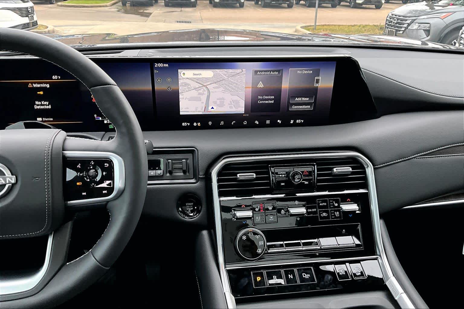 2025 Nissan Armada Platinum Reserve Deep Ocean Blue Pearl at Sterling McCall Nissan