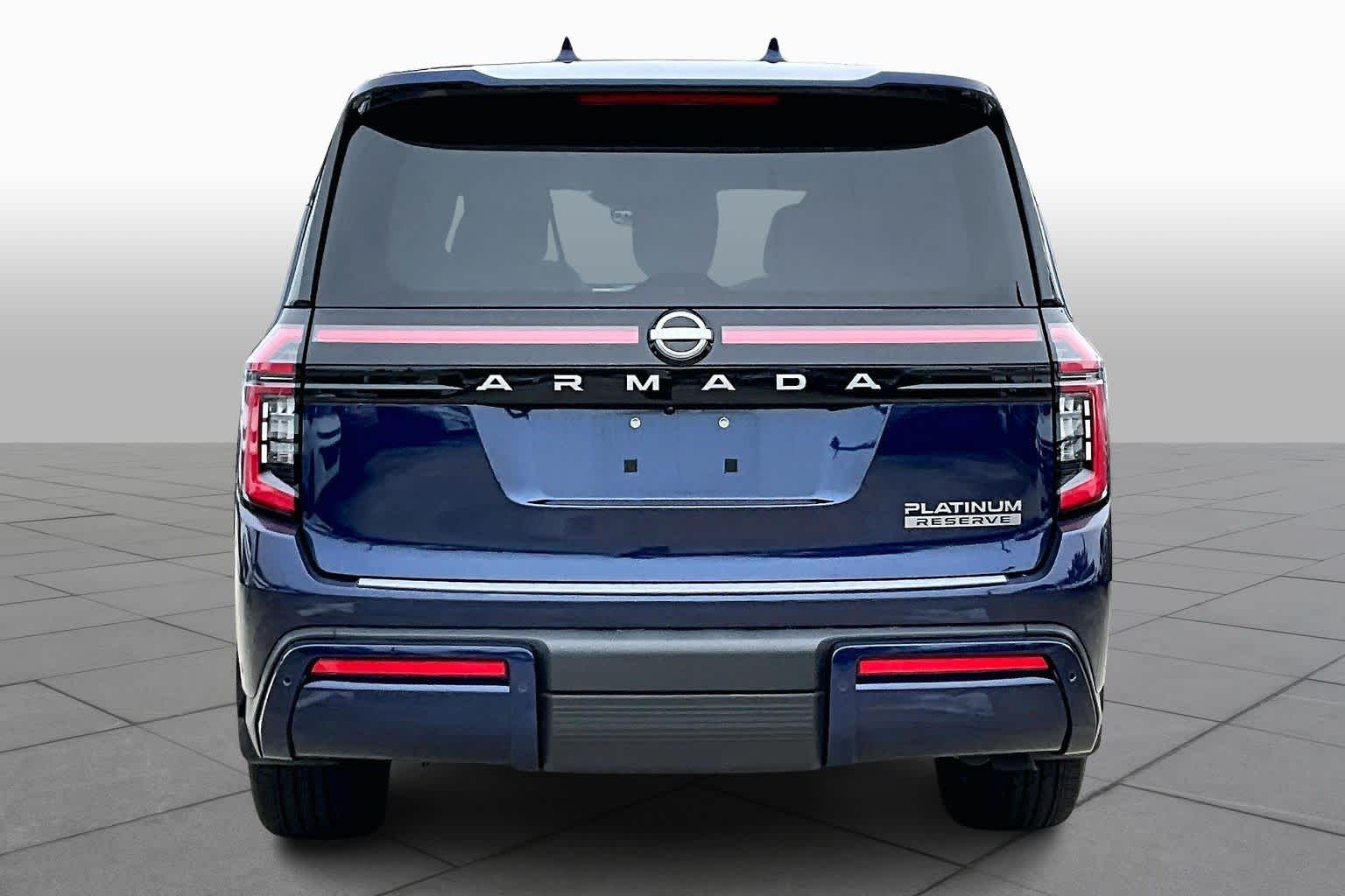 2025 Nissan Armada Platinum Reserve Deep Ocean Blue Pearl at Sterling McCall Nissan