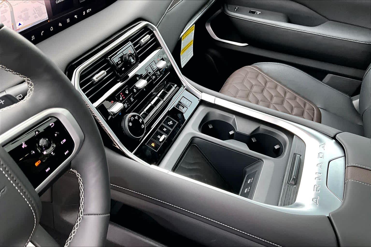 2025 Nissan Armada Platinum Reserve Deep Ocean Blue Pearl at Sterling McCall Nissan