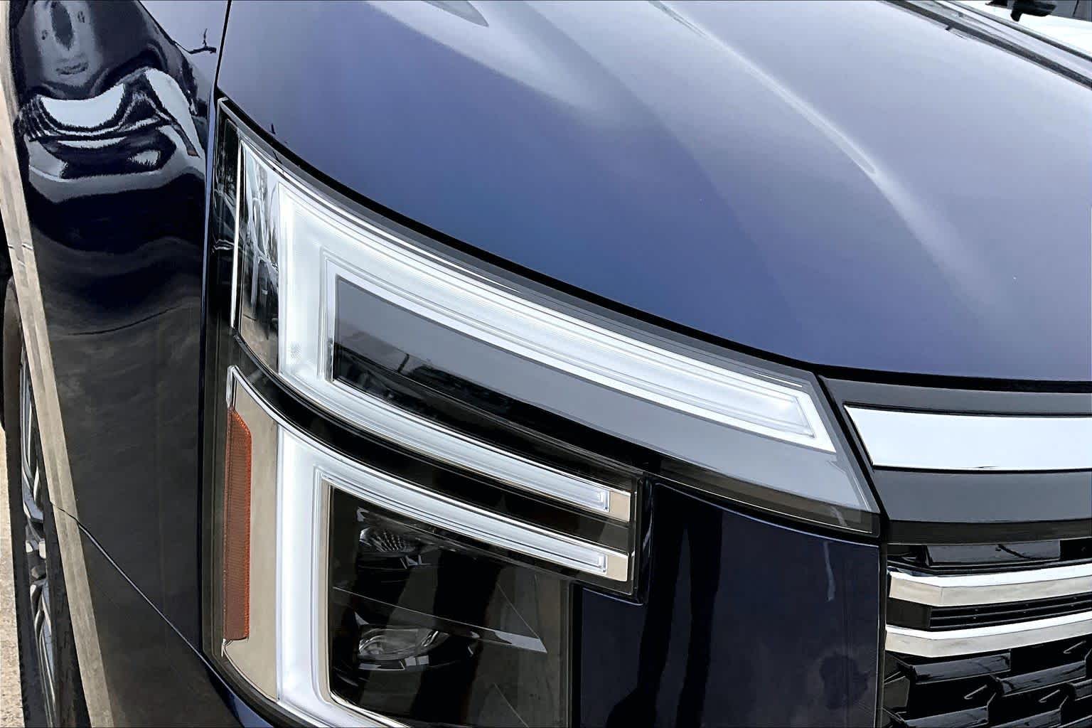 2025 Nissan Armada Platinum Reserve Deep Ocean Blue Pearl at Sterling McCall Nissan