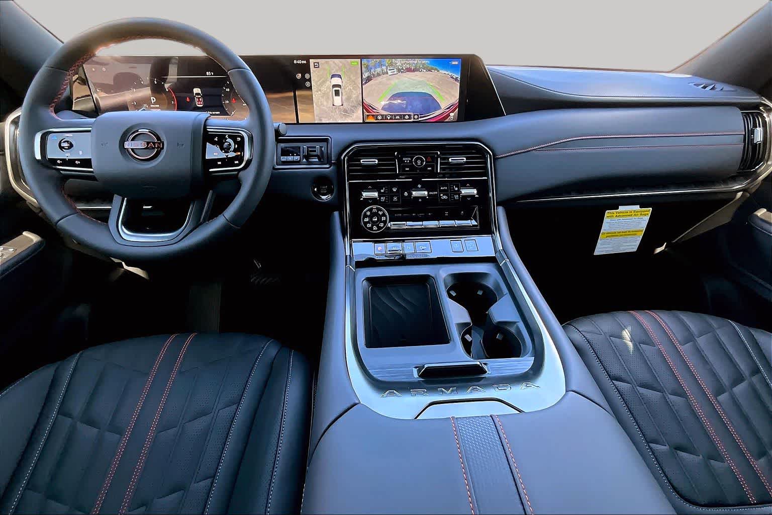 2026 Nissan Armada PRO-4X Alpine Metallic/Super Black at Robbins Nissan