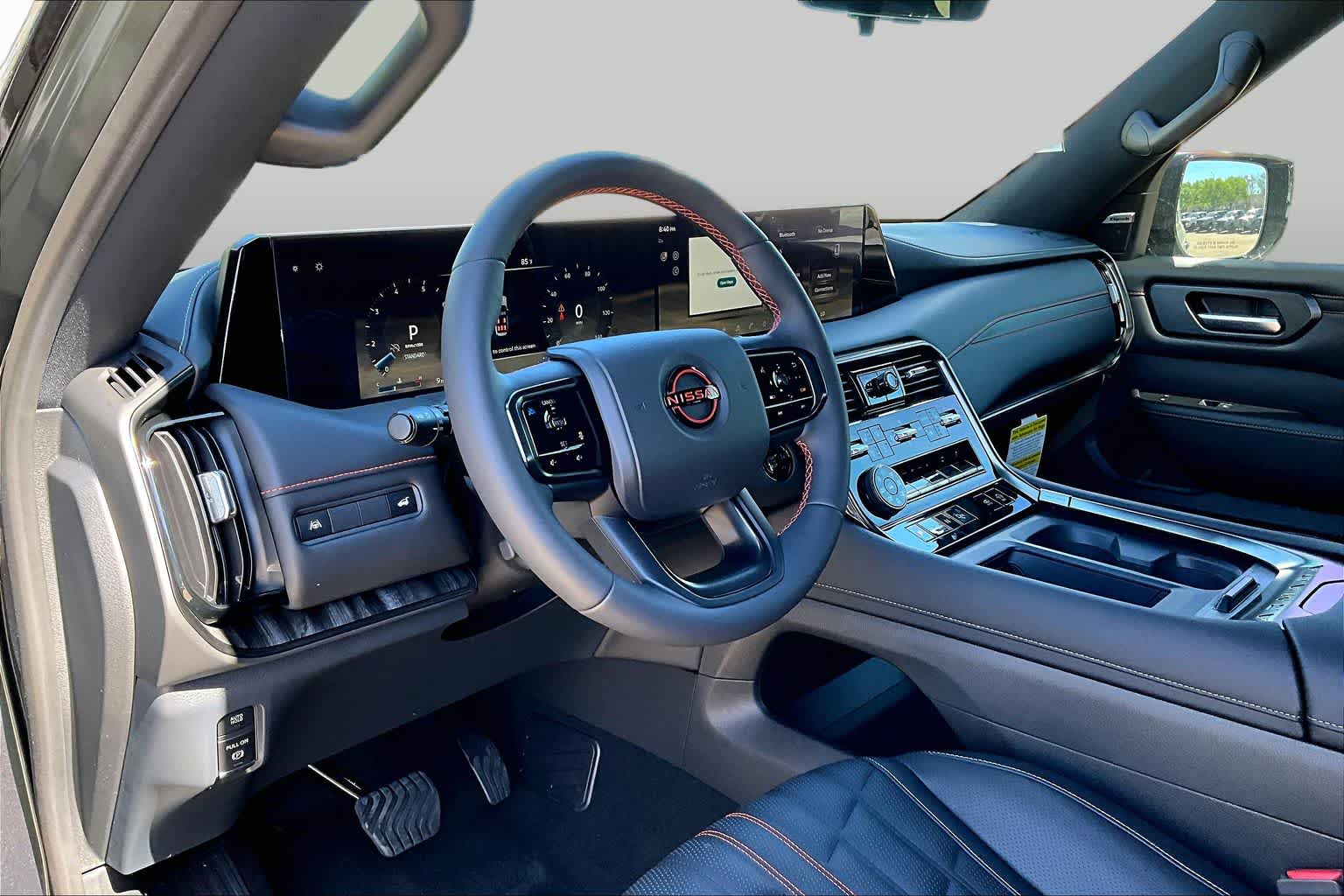 2026 Nissan Armada PRO-4X Alpine Metallic/Super Black at Robbins Nissan