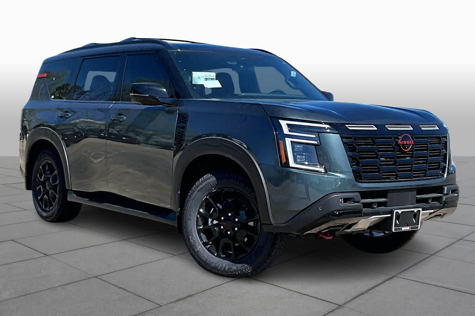 2026 Nissan Armada PRO-4X Alpine Metallic/Super Black at Robbins Nissan